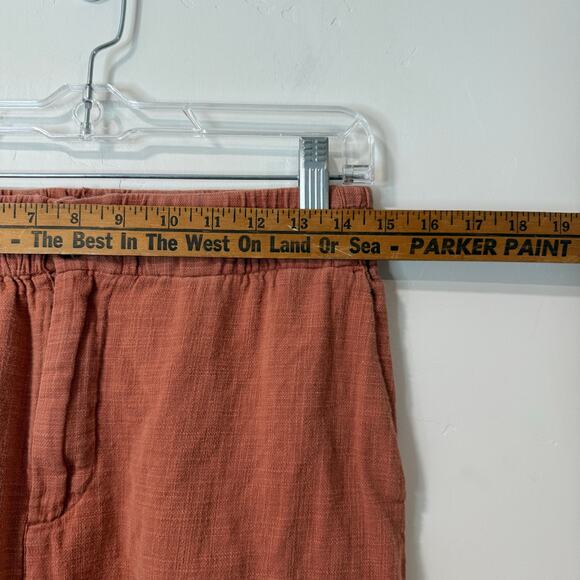 Marine Layer Women's Elle Midweight Pull On Pant Orange Medium - Picture 9 of 9